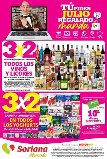 Folleto actual Soriana Mercado - 30.7.2021 - 5.8.2021.