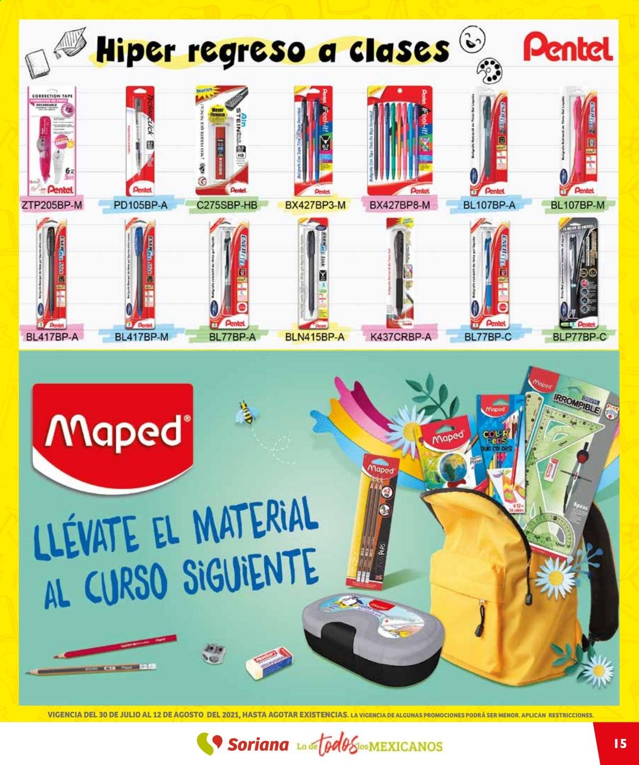 Catálogo Soriana Híper - 30.7.2021 - 12.8.2021. Página 15