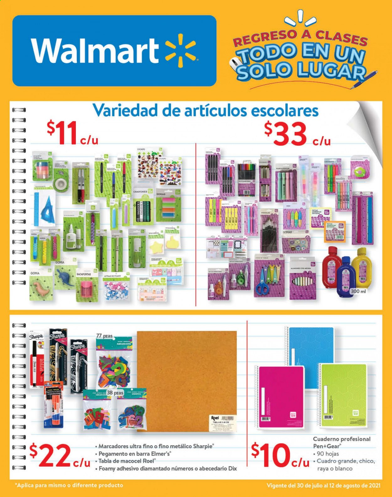 Catálogo Walmart - 30.7.2021 - 12.8.2021. Página 1
