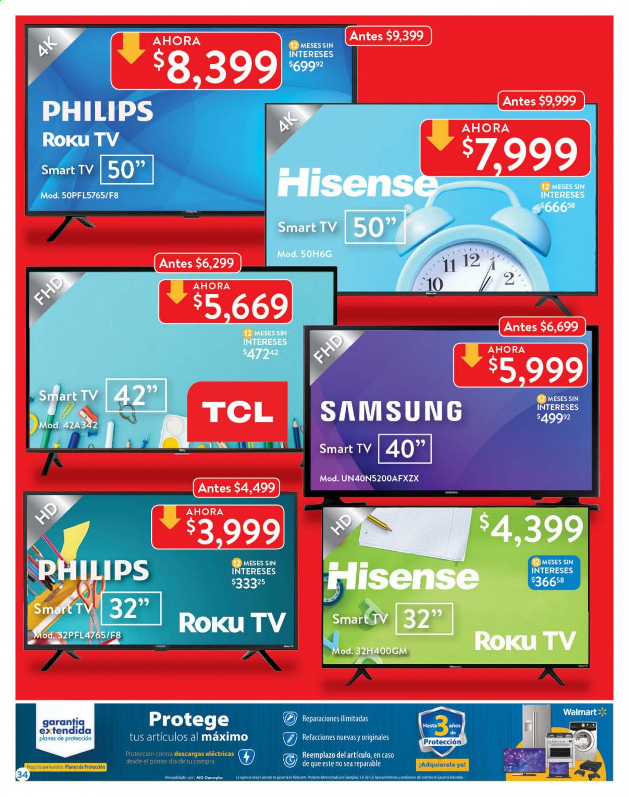 Catálogo Walmart - 30.7.2021 - 12.8.2021. Página 34
