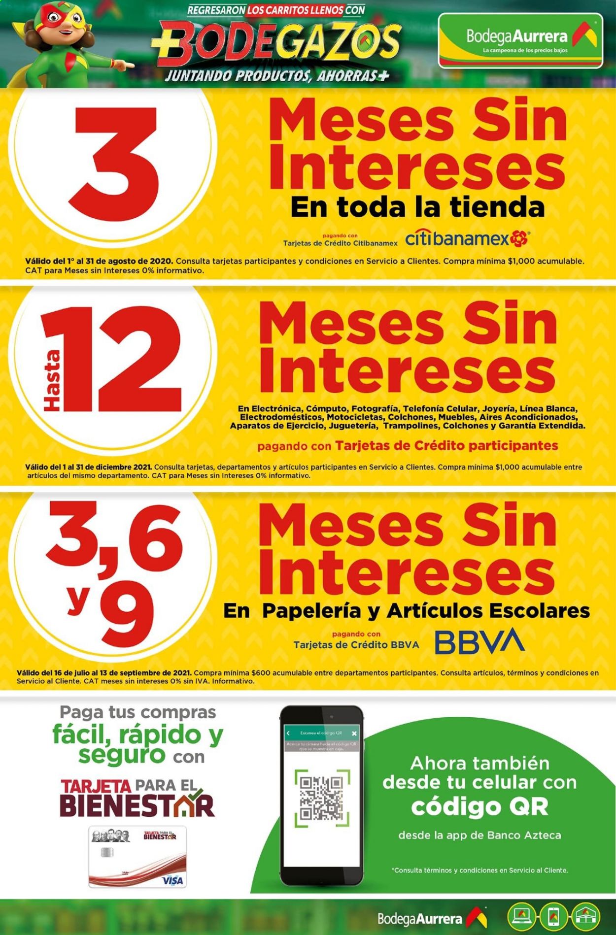 Catálogo Bodega Aurrerá - 29.7.2021 - 17.8.2021. Página 2