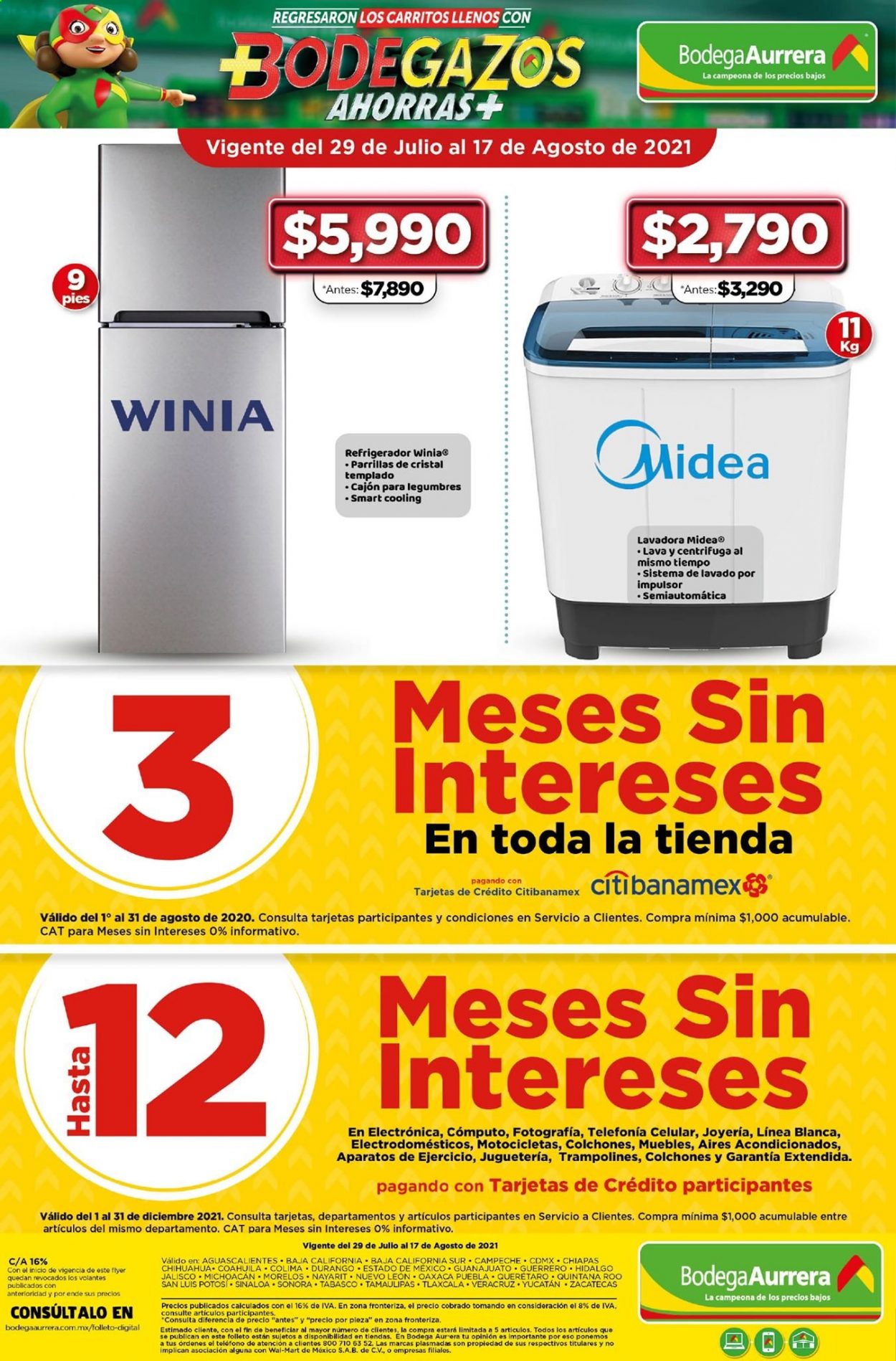 Catálogo Bodega Aurrerá - 29.7.2021 - 17.8.2021. Página 15