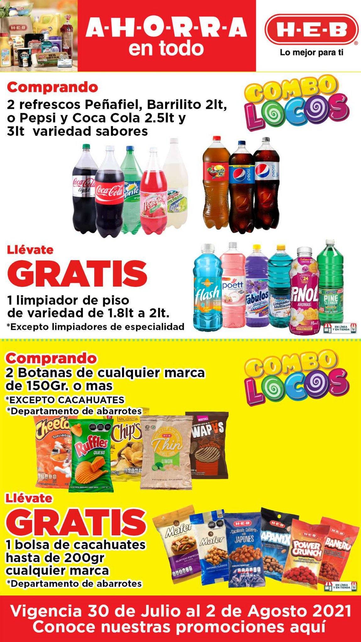 Catálogo H-E-B - 30.7.2021 - 2.8.2021. Página 1