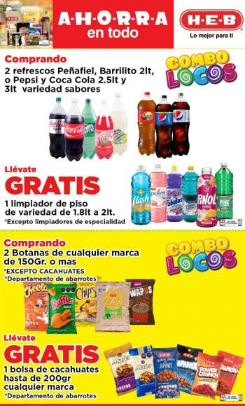 Folleto actual H-E-B - 30.7.2021 - 2.8.2021.