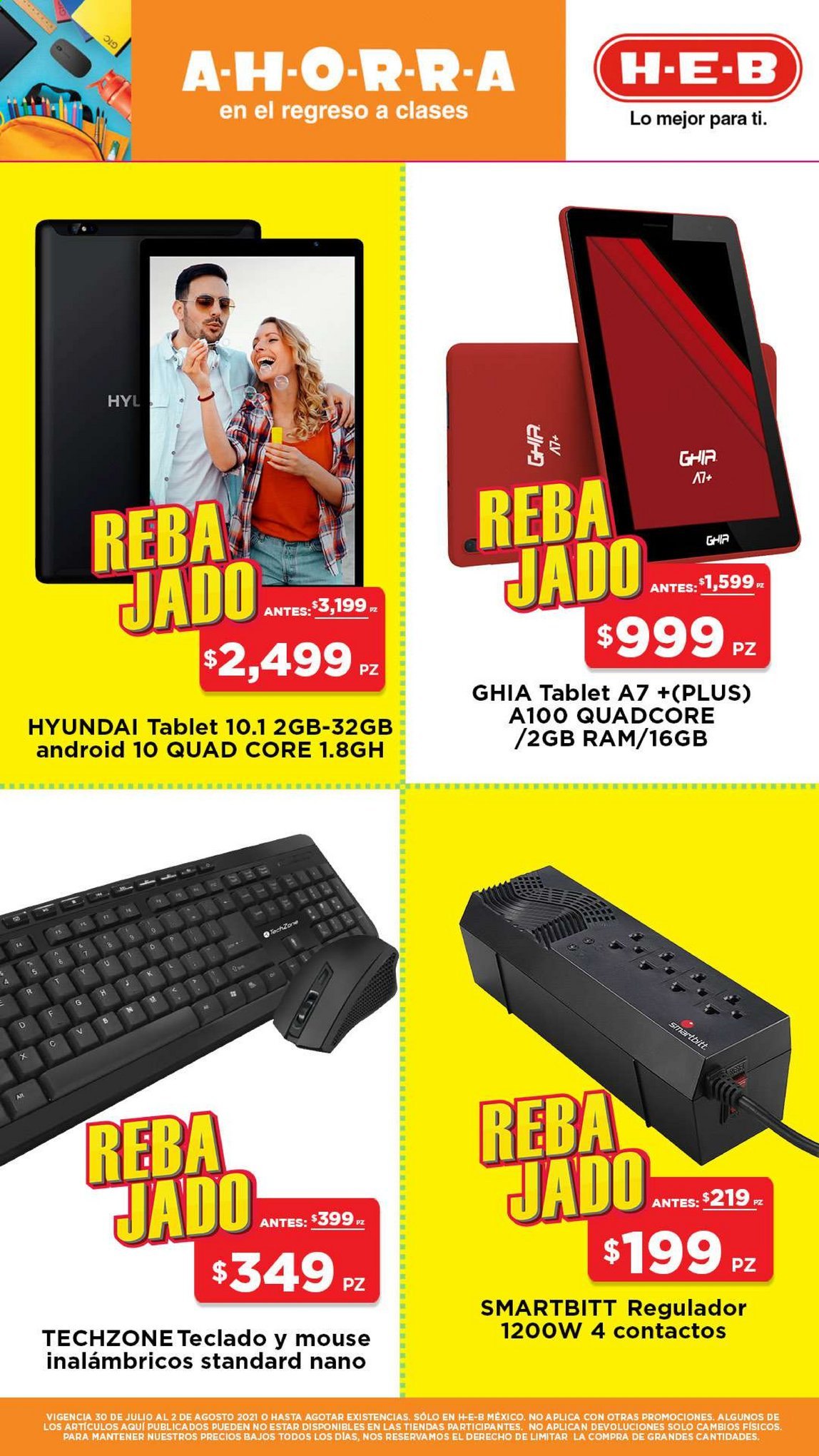 Catálogo H-E-B - 30.7.2021 - 2.8.2021. Página 13