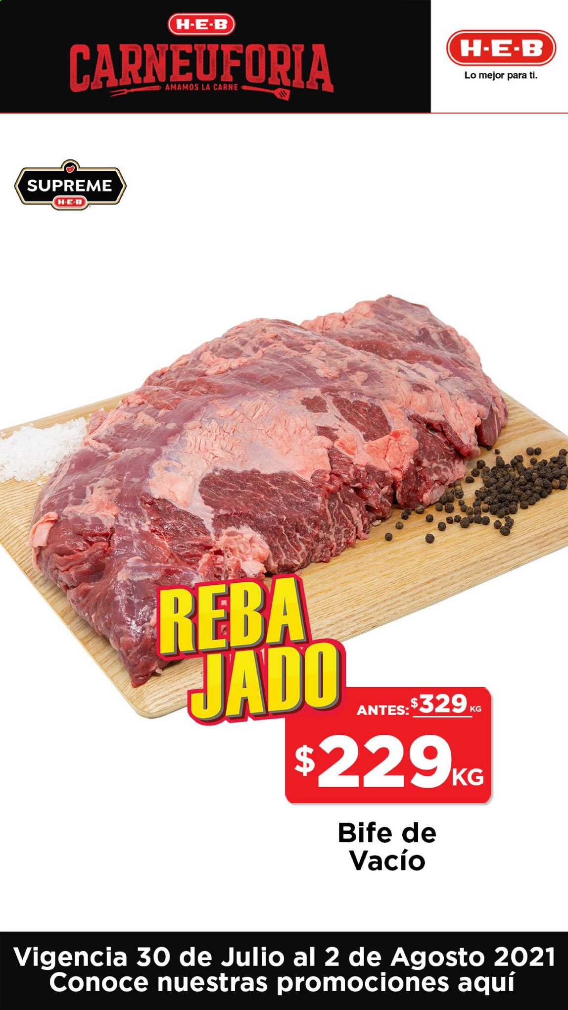 Catálogo H-E-B - 30.7.2021 - 2.8.2021. Página 1