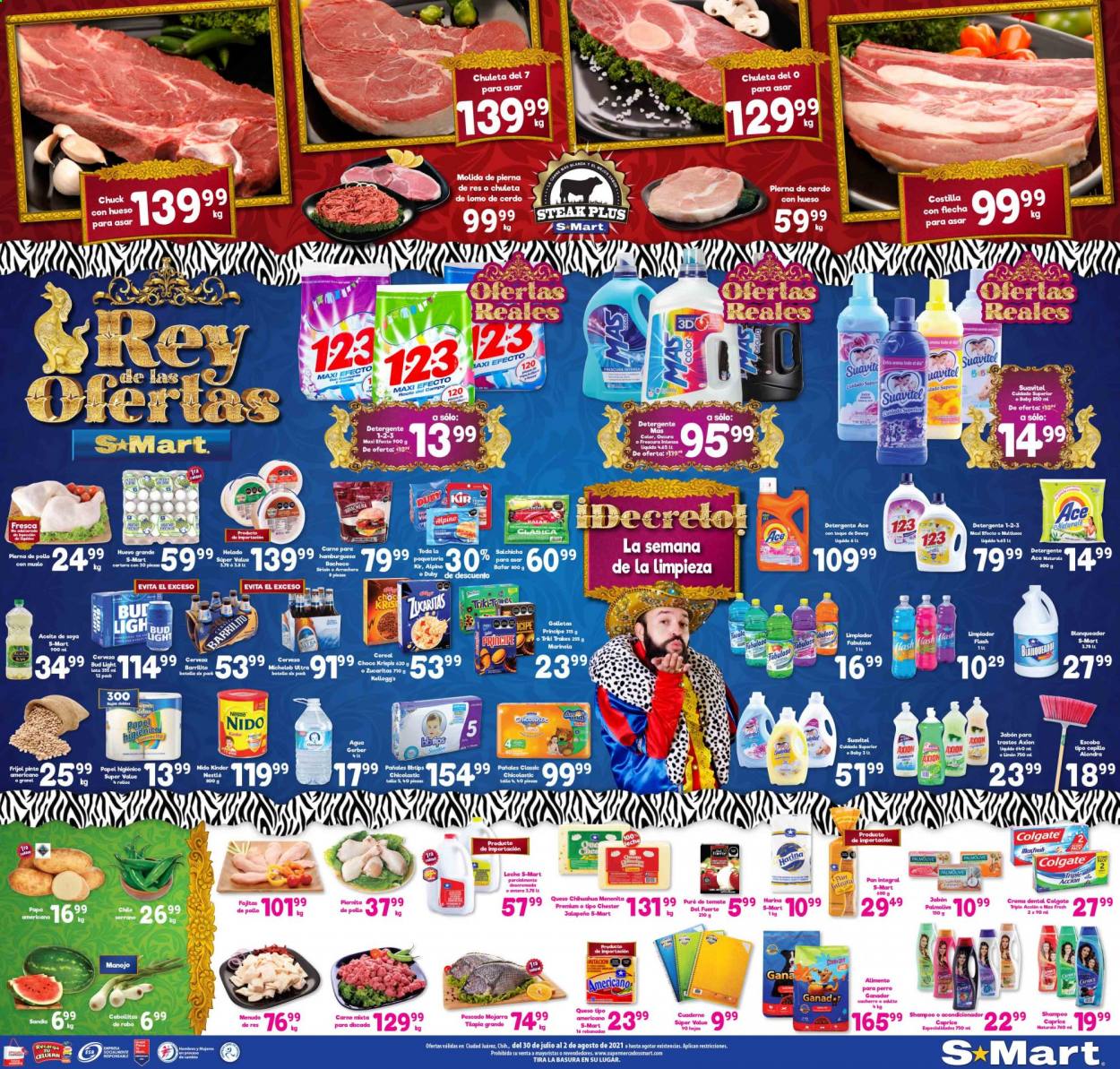 Catálogo S-Mart - 30.7.2021 - 2.8.2021. Página 1