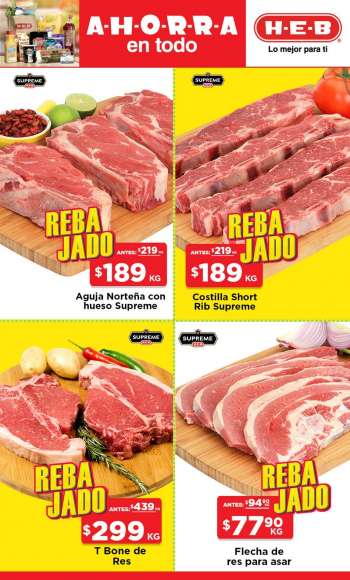 Folleto actual H-E-B - 31.7.2021 - 2.8.2021.