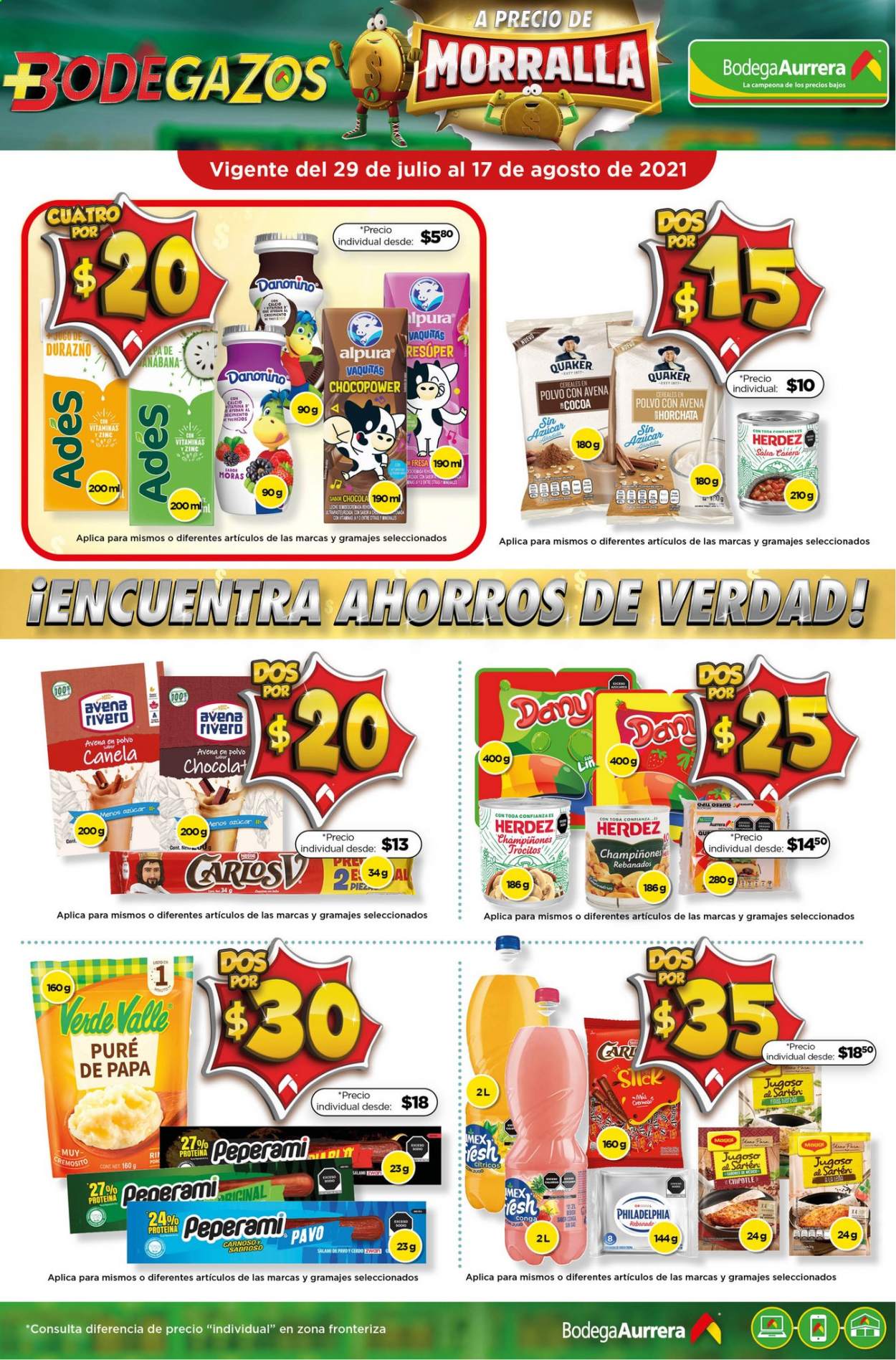 Catálogo Bodega Aurrerá - 29.7.2021 - 17.8.2021. Página 2