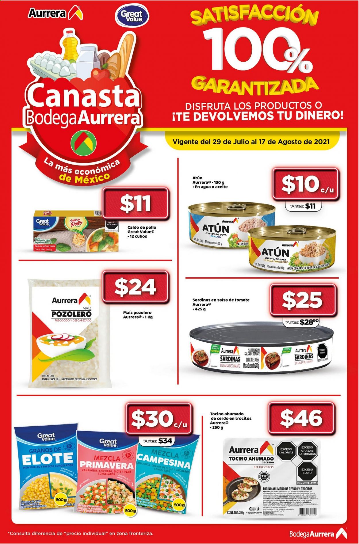 Catálogo Bodega Aurrerá - 29.7.2021 - 17.8.2021. Página 2