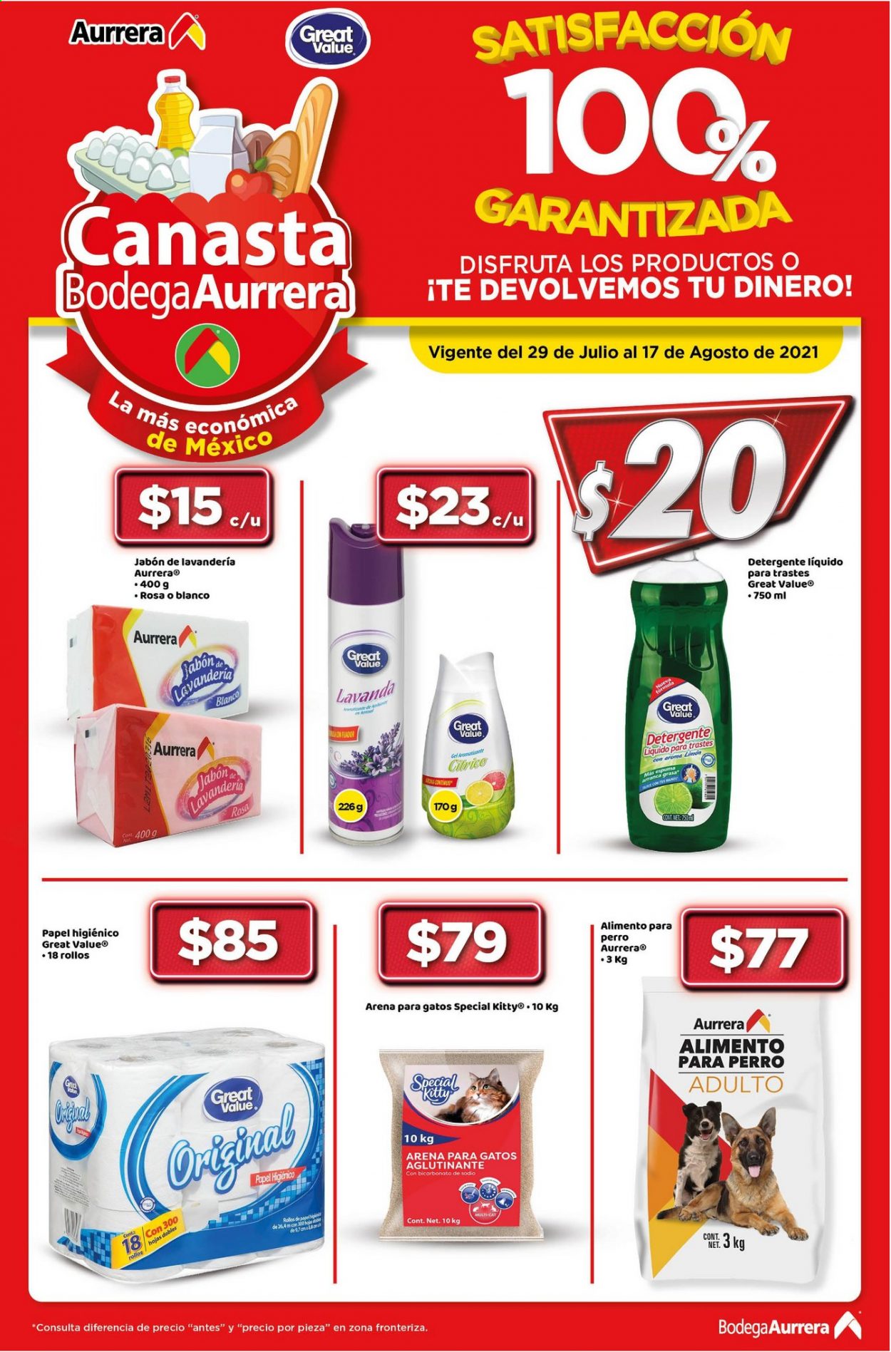 Catálogo Bodega Aurrerá - 29.7.2021 - 17.8.2021. Página 5