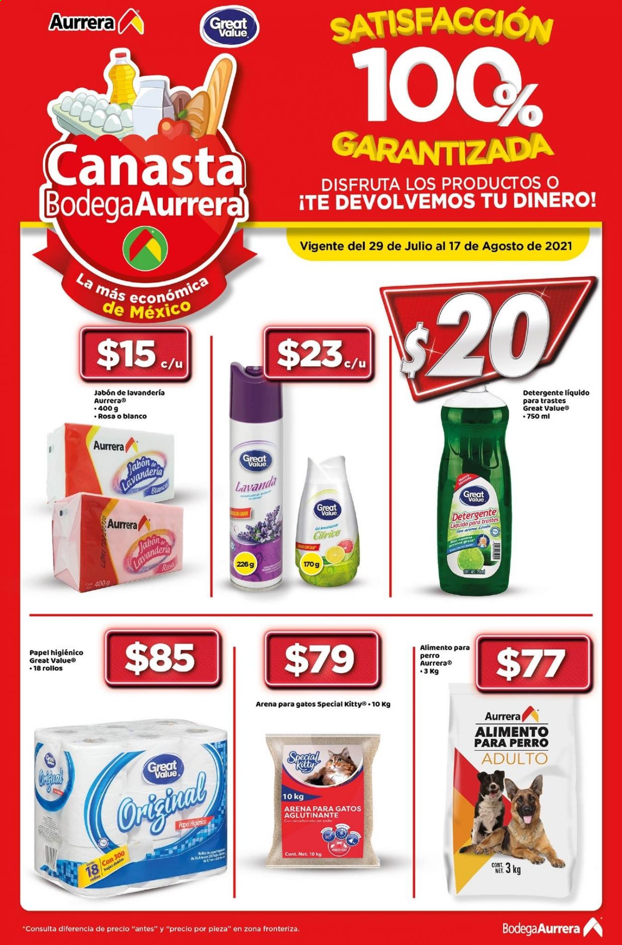 Catálogo Bodega Aurrerá - 29.7.2021 - 17.8.2021. Página 4