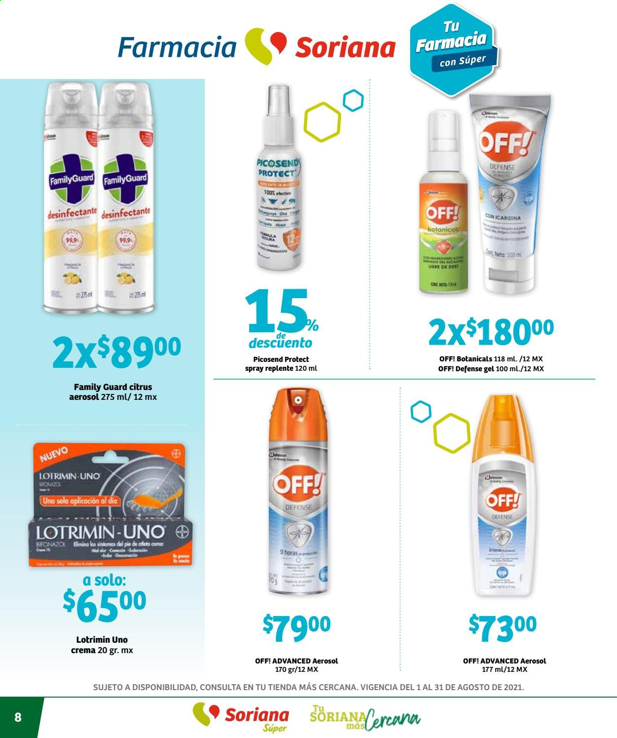 Catálogo Soriana Súper - 1.8.2021 - 31.8.2021. Página 8