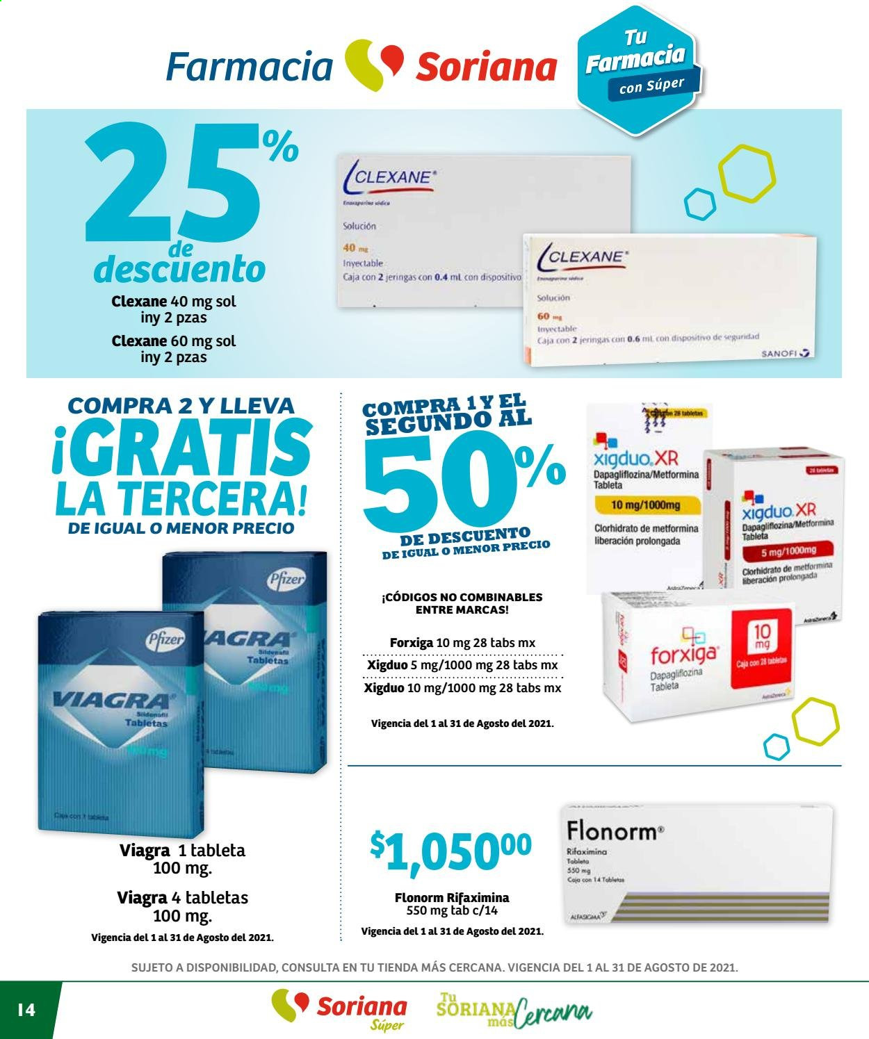 Catálogo Soriana Súper - 1.8.2021 - 31.8.2021. Página 14