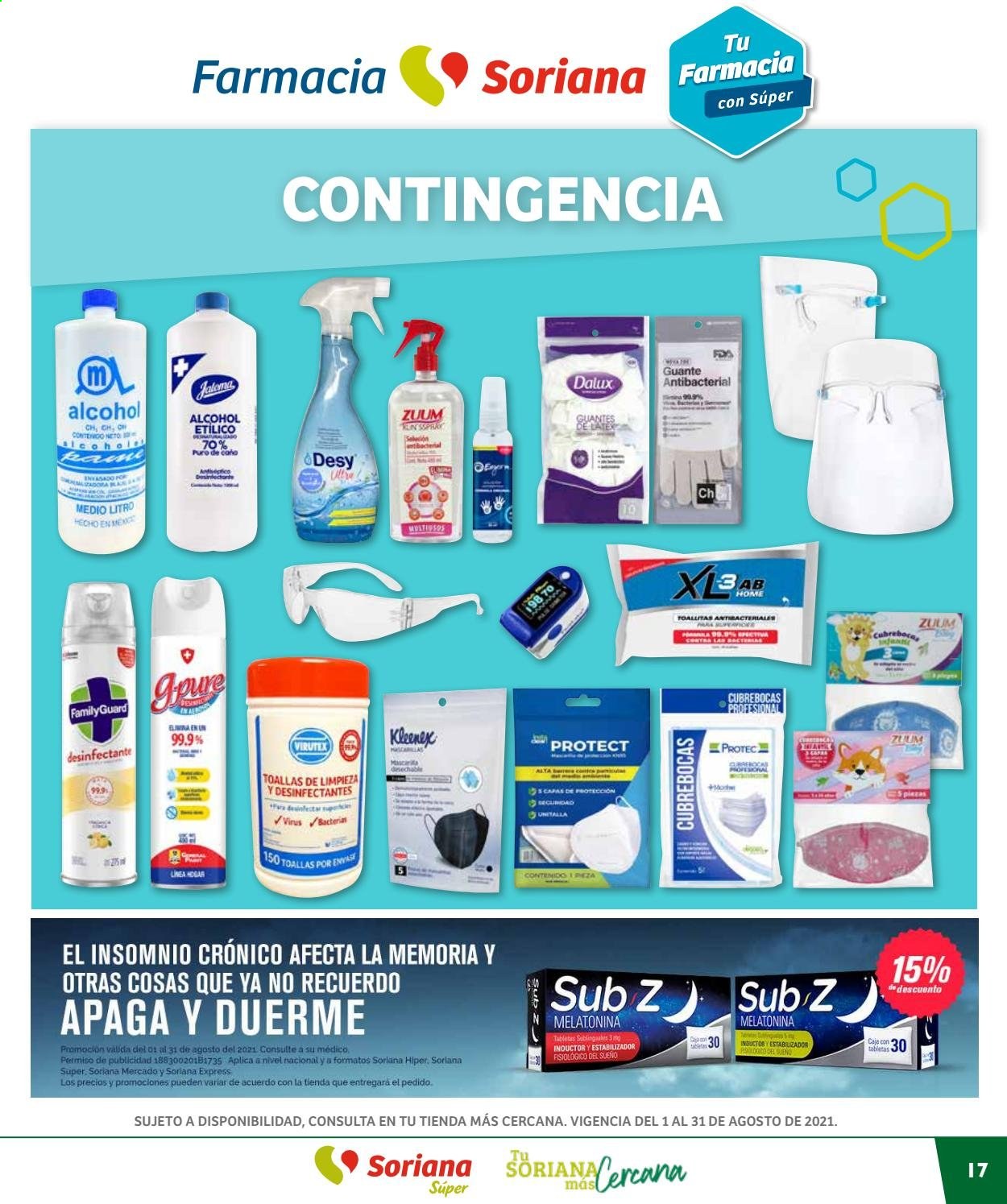 Catálogo Soriana Súper - 1.8.2021 - 31.8.2021. Página 17