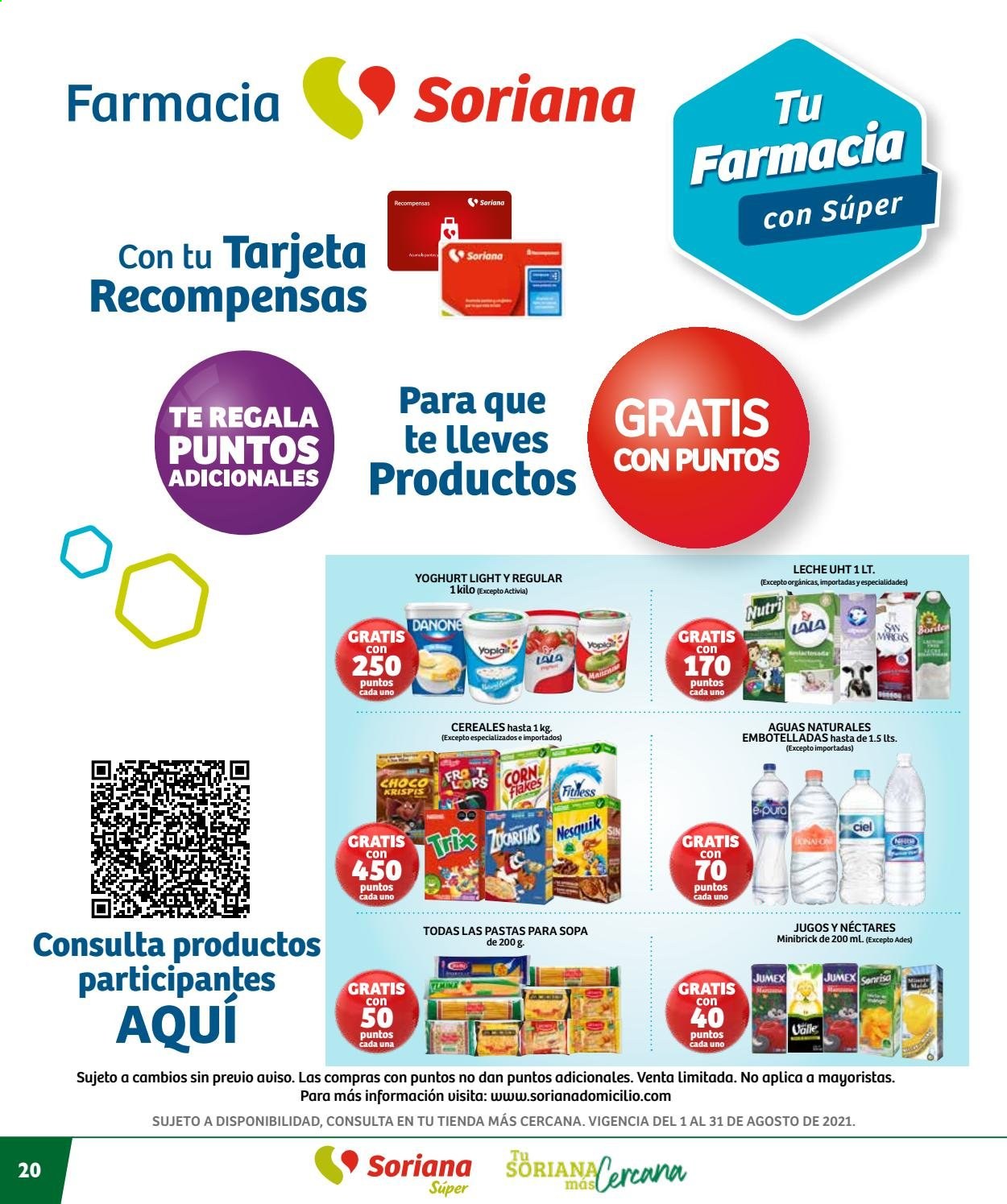 Catálogo Soriana Súper - 1.8.2021 - 31.8.2021. Página 20