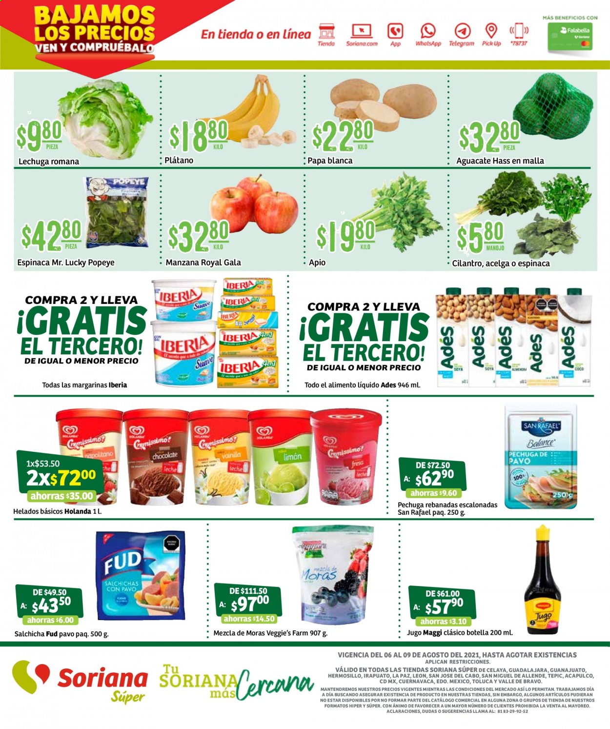 Catálogo Soriana Súper - 6.8.2021 - 9.8.2021. Página 2