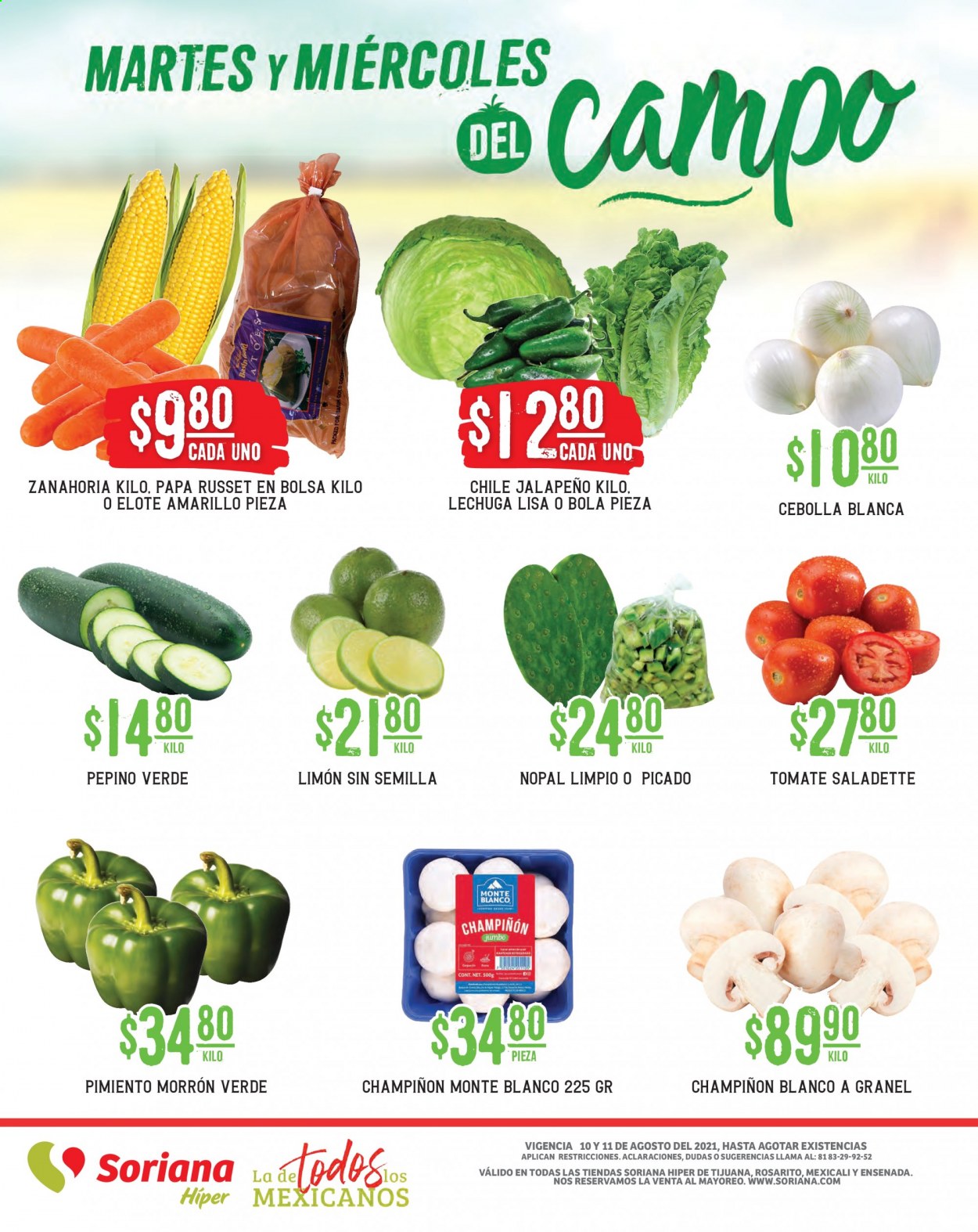 Catálogo Soriana Híper - 10.8.2021 - 11.8.2021. Página 2