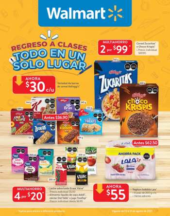 Folleto actual Walmart - 13.8.2021 - 31.8.2021.