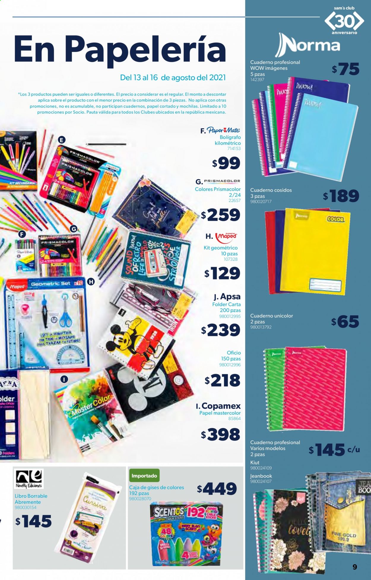 Catálogo Sam's Club - 13.8.2021 - 31.8.2021. Página 9