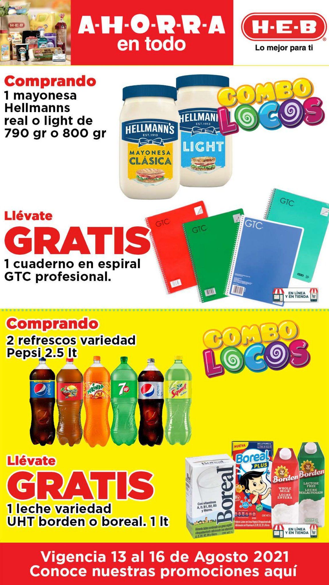 Catálogo H-E-B - 13.8.2021 - 16.8.2021. Página 1