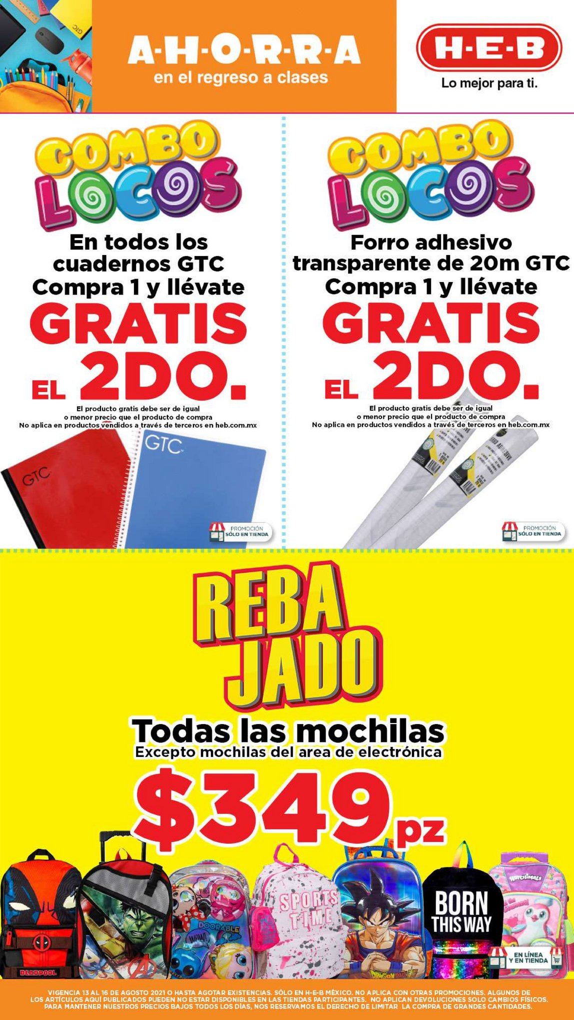 Catálogo H-E-B - 13.8.2021 - 16.8.2021. Página 3