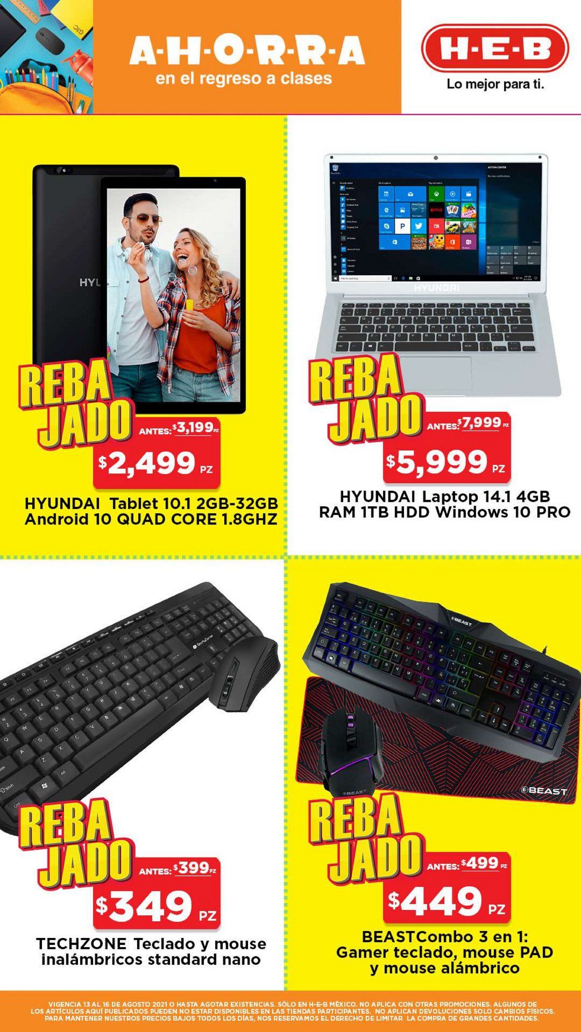 Catálogo H-E-B - 13.8.2021 - 16.8.2021. Página 5
