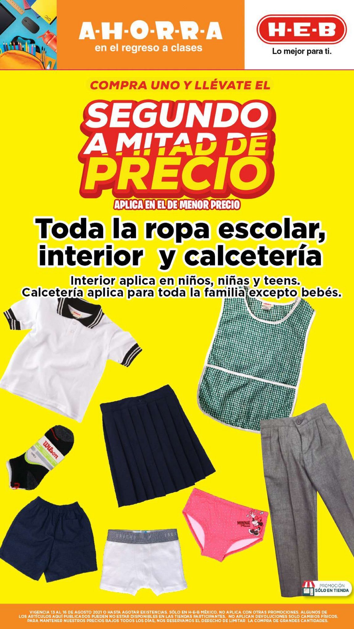 Catálogo H-E-B - 13.8.2021 - 16.8.2021. Página 7