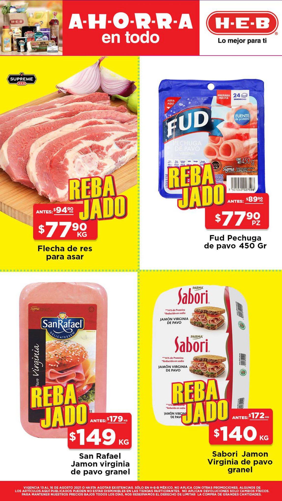 Catálogo H-E-B - 13.8.2021 - 16.8.2021. Página 12