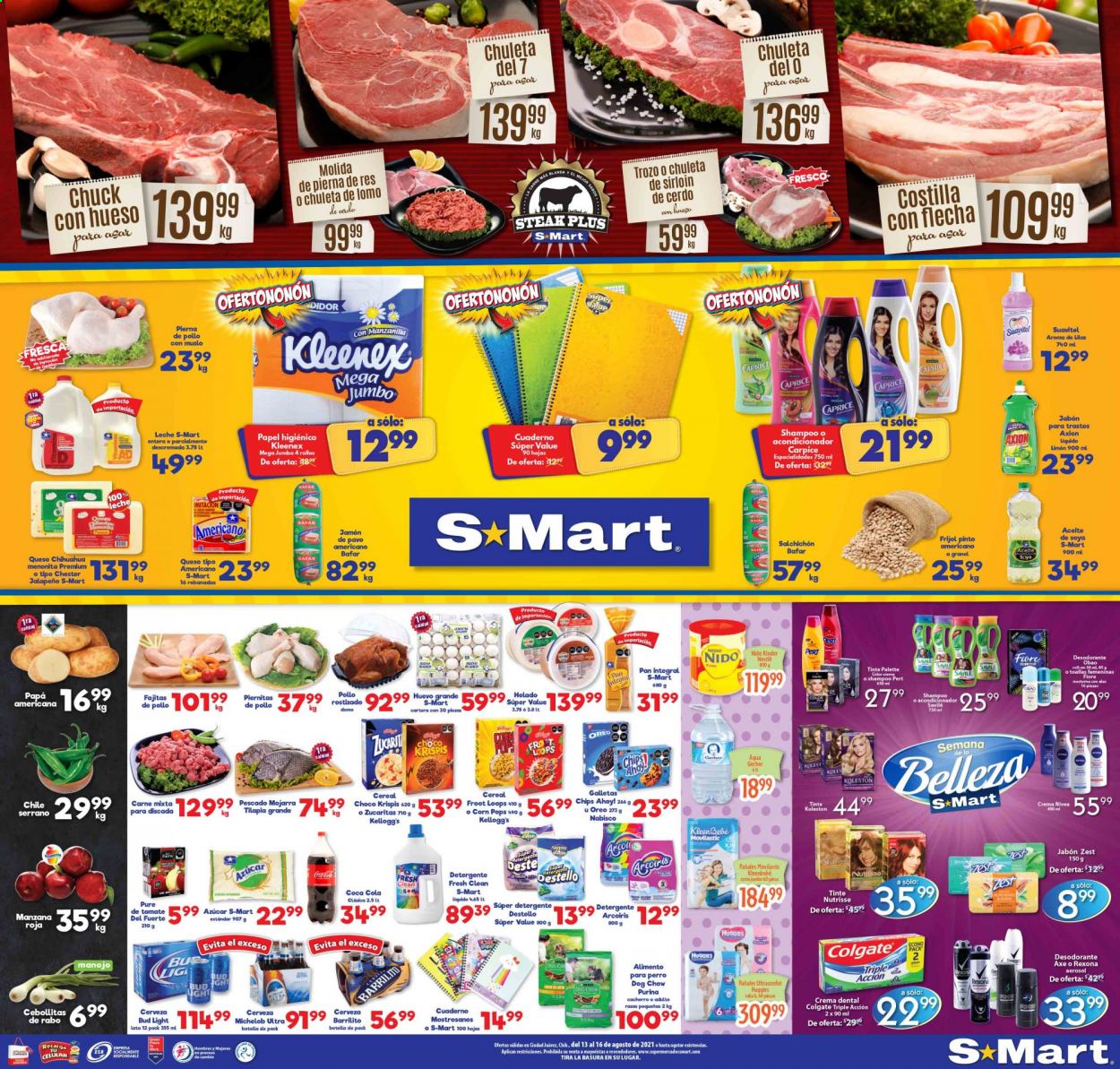 Catálogo S-Mart - 13.8.2021 - 16.8.2021. Página 1