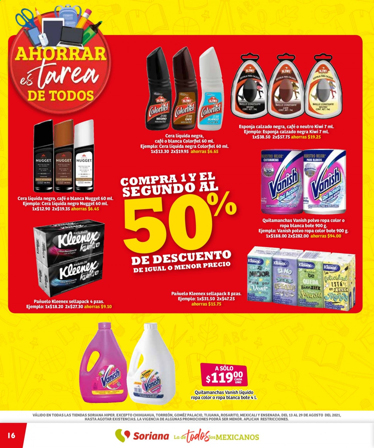 Catálogo Soriana Híper - 13.8.2021 - 29.8.2021. Página 16