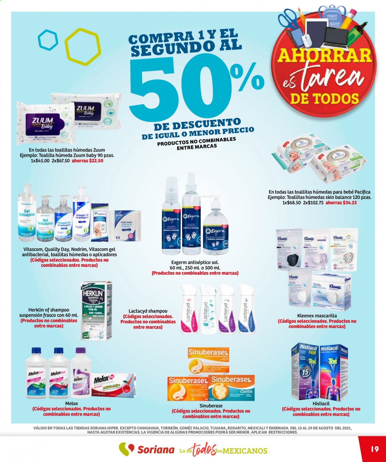 Catálogo Soriana Híper - 13.8.2021 - 29.8.2021. Página 19