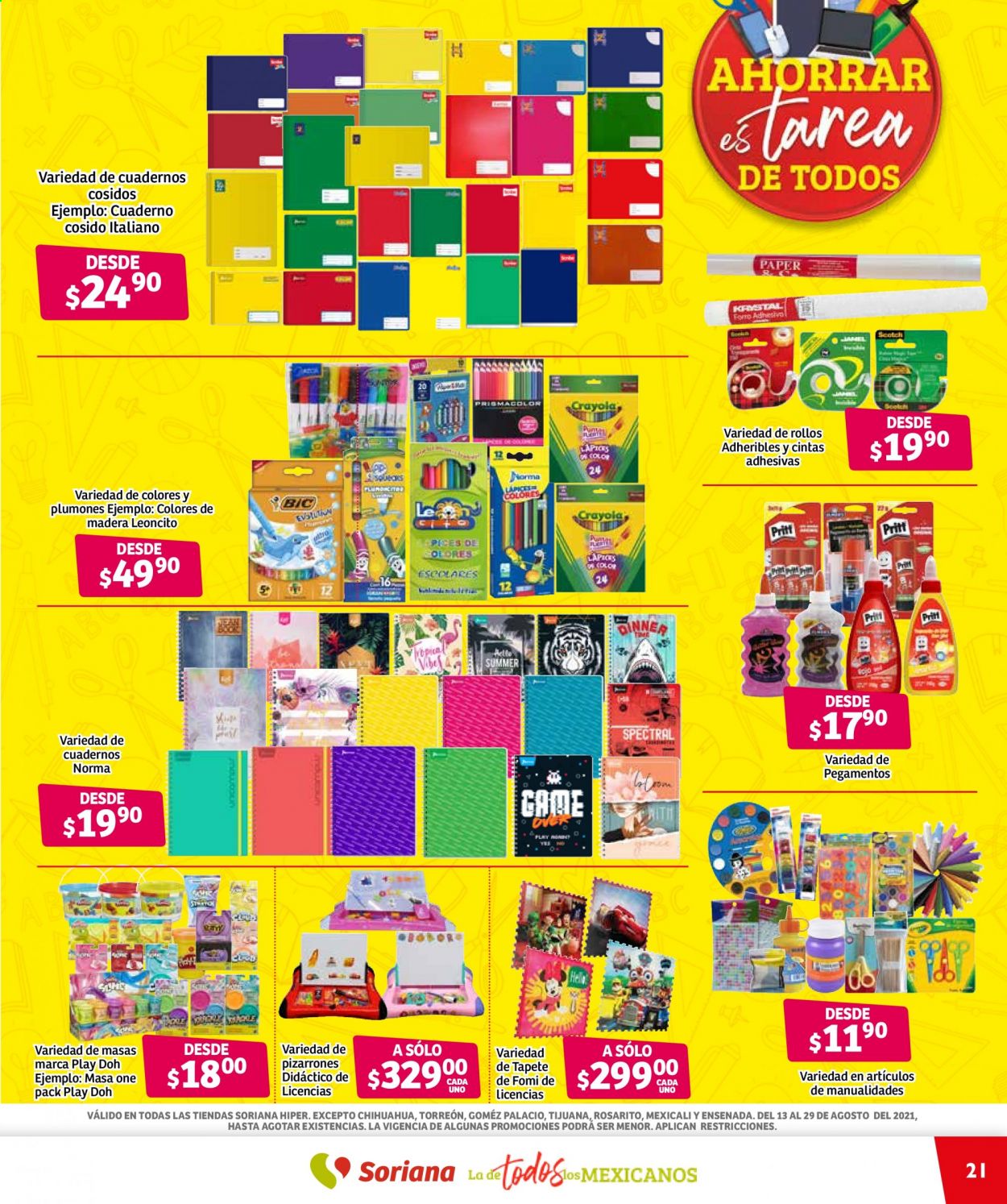 Catálogo Soriana Híper - 13.8.2021 - 29.8.2021. Página 21