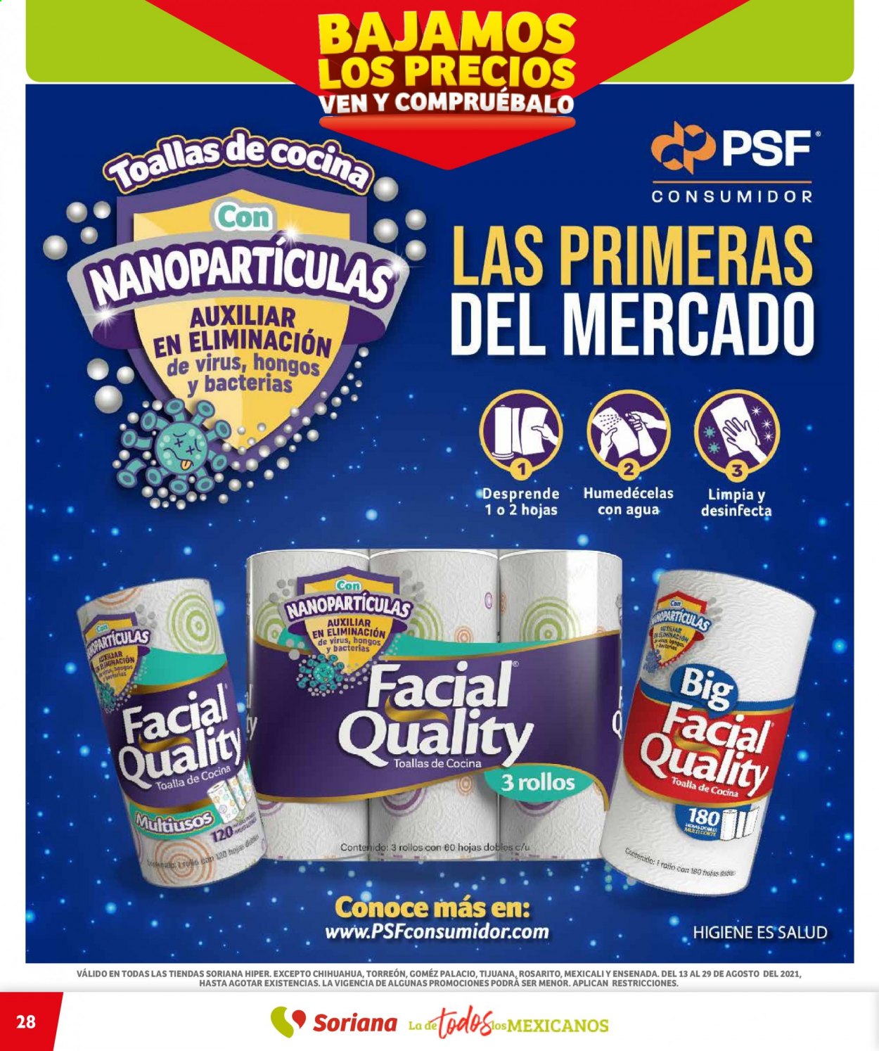 Catálogo Soriana Híper - 13.8.2021 - 29.8.2021. Página 28
