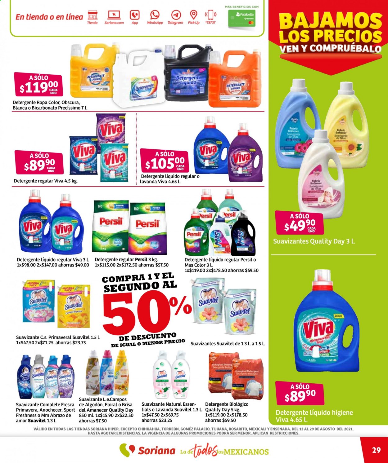 Catálogo Soriana Híper - 13.8.2021 - 29.8.2021. Página 29