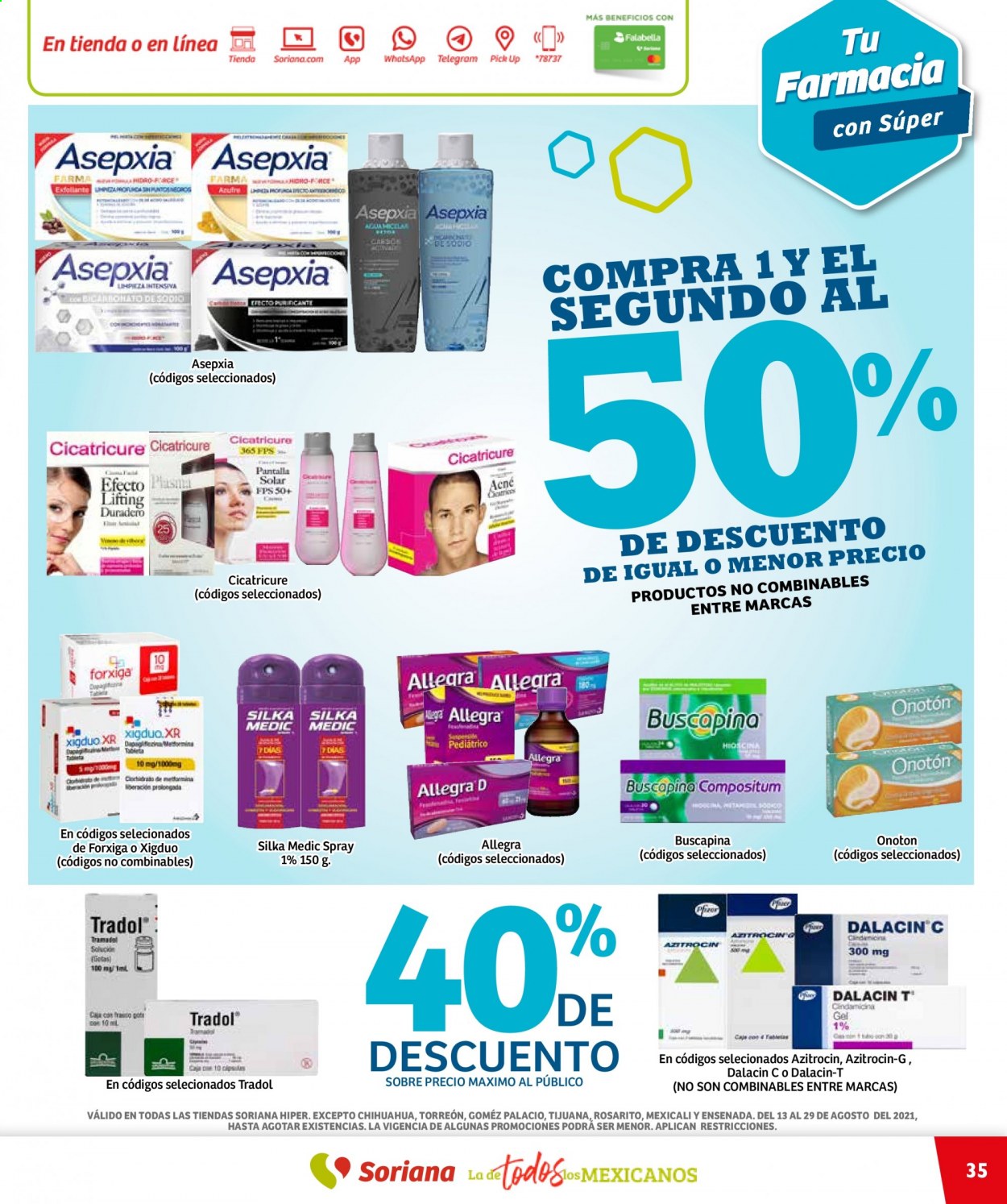 Catálogo Soriana Híper - 13.8.2021 - 29.8.2021. Página 35