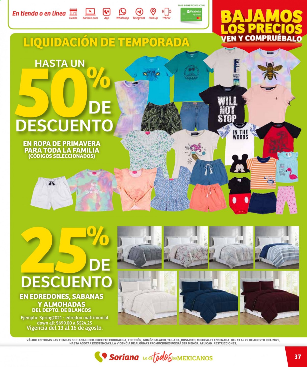 Catálogo Soriana Híper - 13.8.2021 - 29.8.2021. Página 37