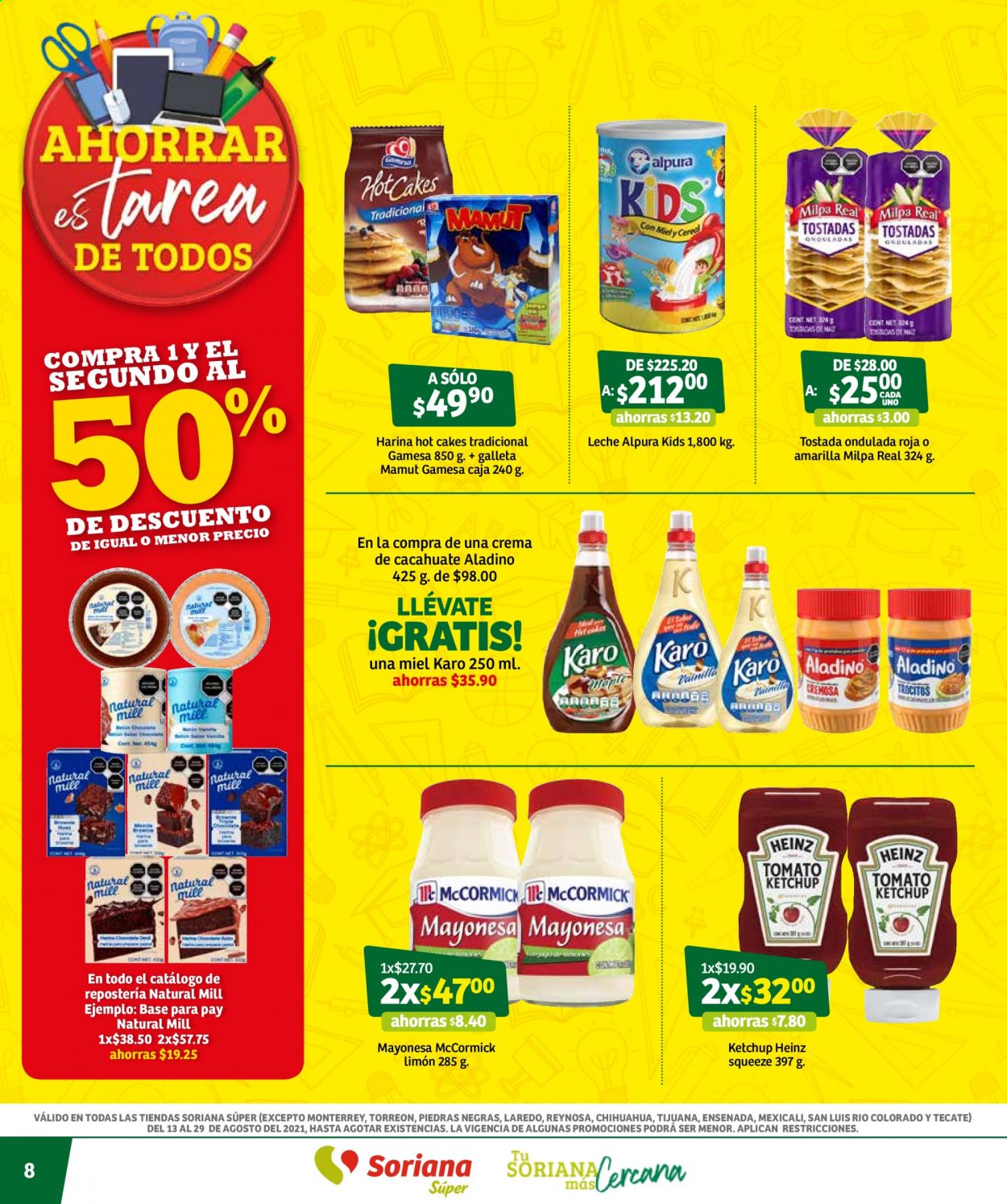 Catálogo Soriana Súper - 13.8.2021 - 29.8.2021. Página 8