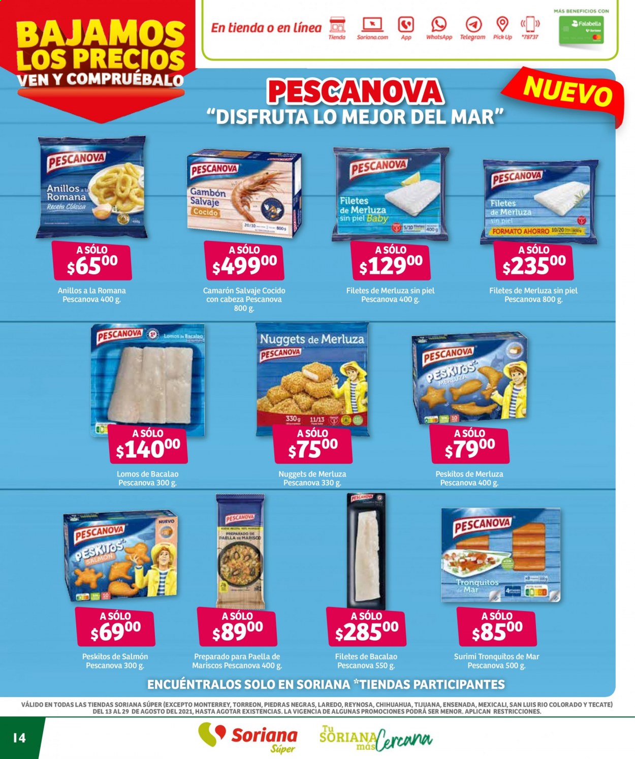 Catálogo Soriana Súper - 13.8.2021 - 29.8.2021. Página 14