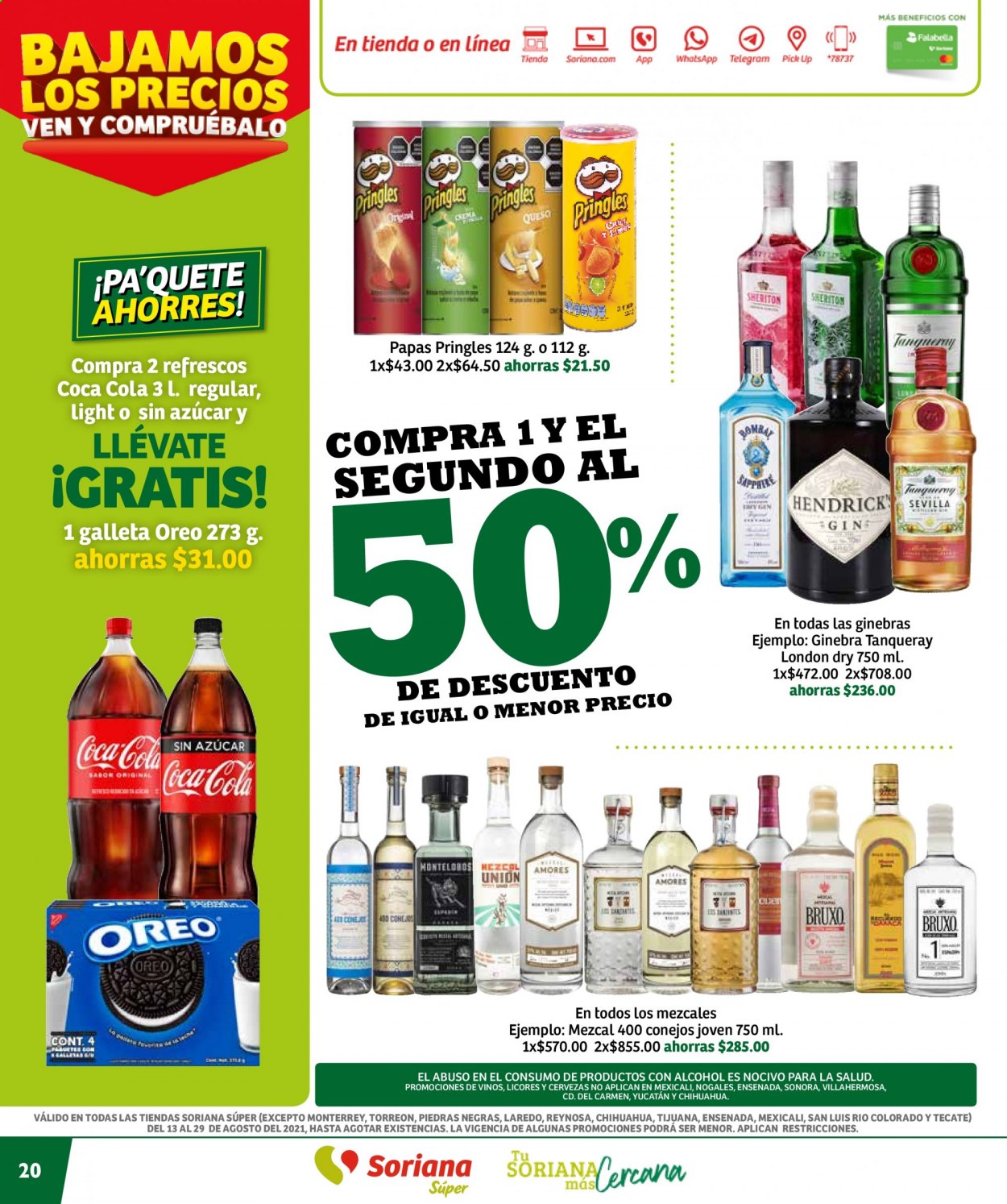 Catálogo Soriana Súper - 13.8.2021 - 29.8.2021. Página 20