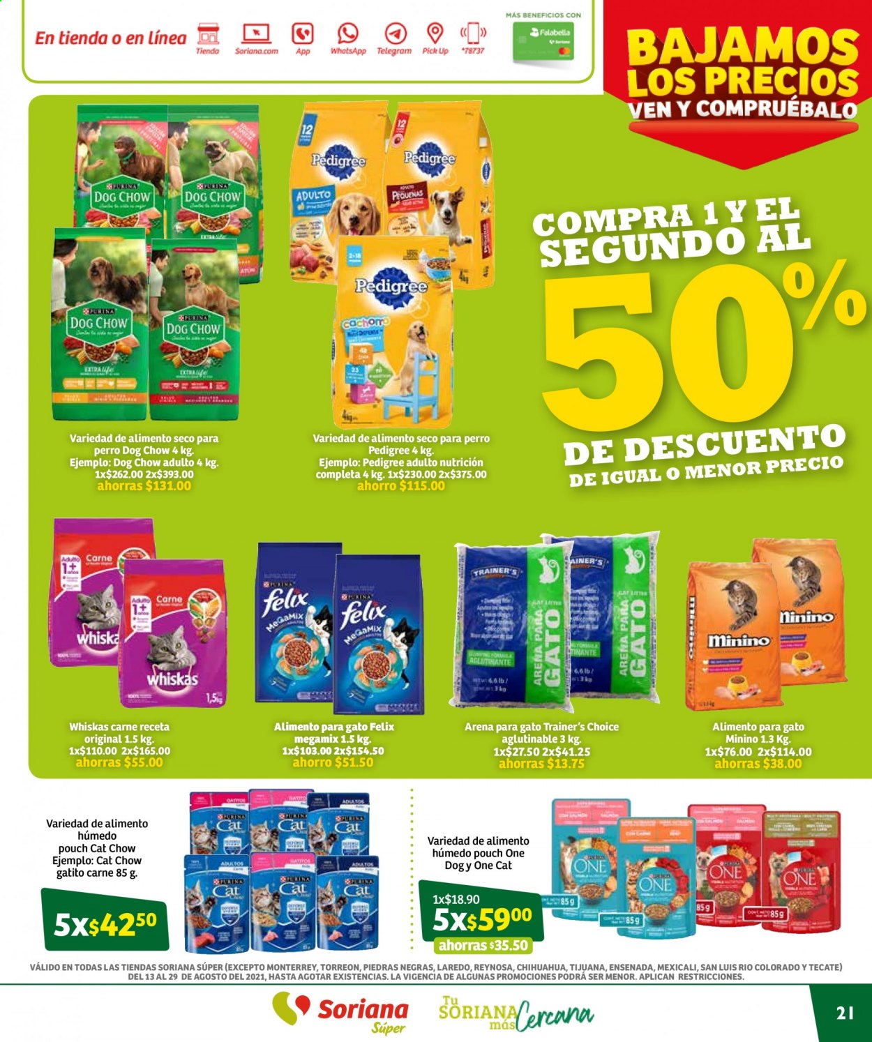 Catálogo Soriana Súper - 13.8.2021 - 29.8.2021. Página 21