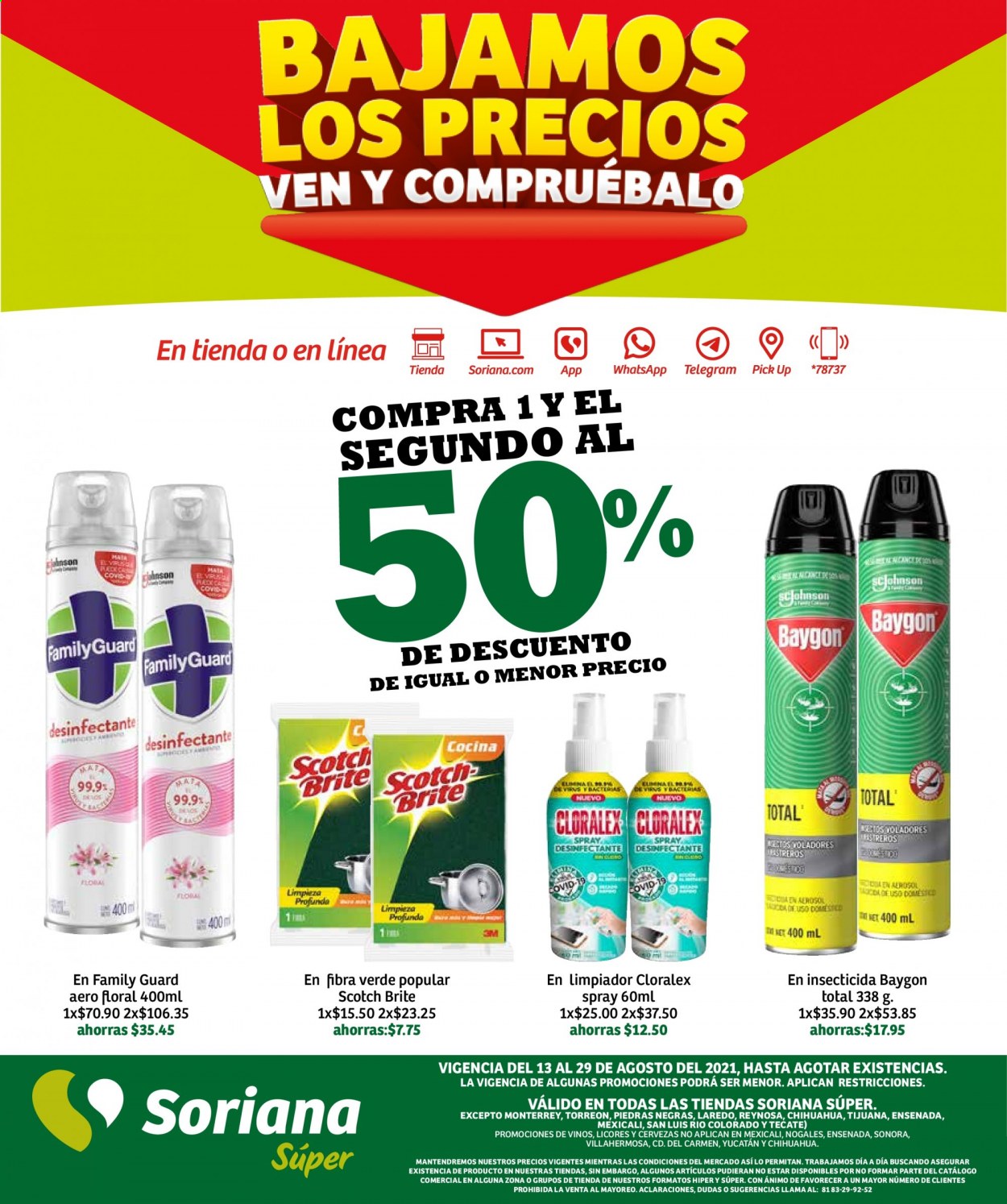 Catálogo Soriana Súper - 13.8.2021 - 29.8.2021. Página 23