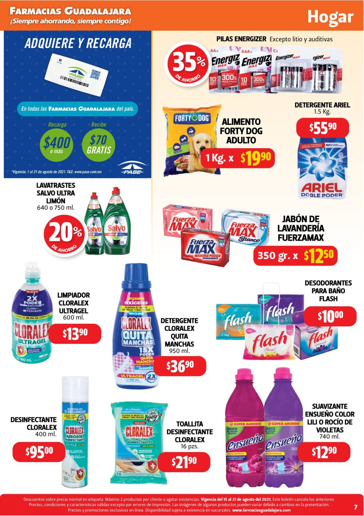 Catálogo Farmacias Guadalajara - 15.8.2021 - 31.8.2021. Página 7