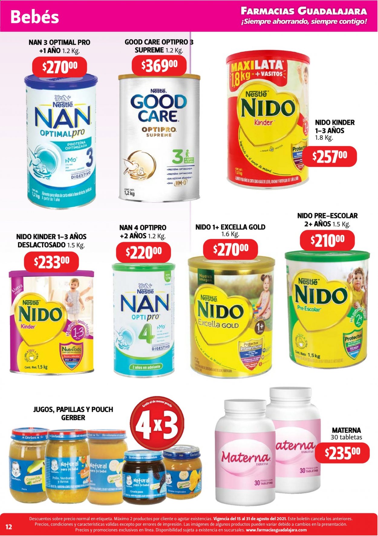 Catálogo Farmacias Guadalajara - 15.8.2021 - 31.8.2021. Página 12