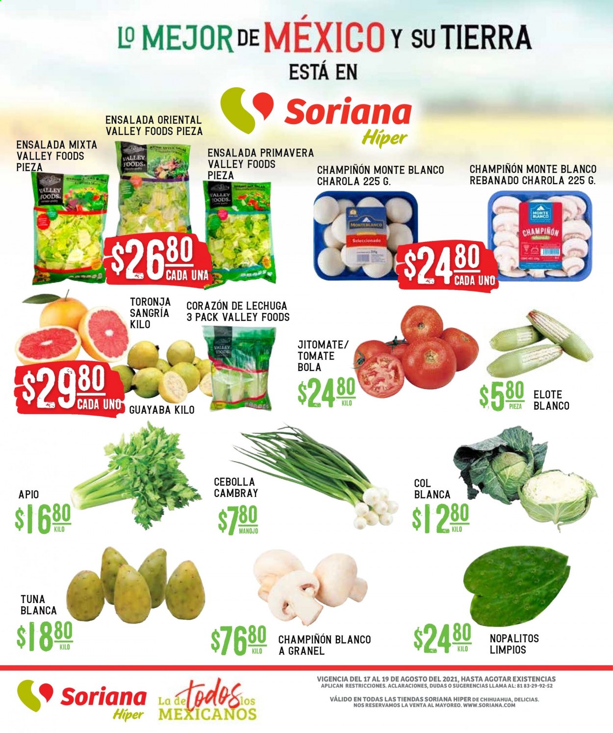 Catálogo Soriana Híper - 17.8.2021 - 19.8.2021. Página 3