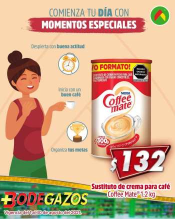 Folleto actual Bodega Aurrera - 1.8.2021 - 30.8.2021.