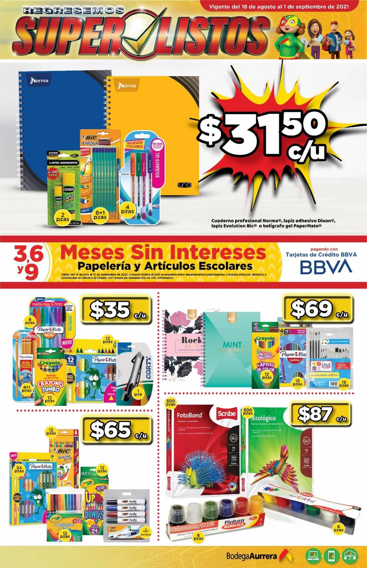 Catálogo Bodega Aurrerá - 18.8.2021 - 1.9.2021. Página 3