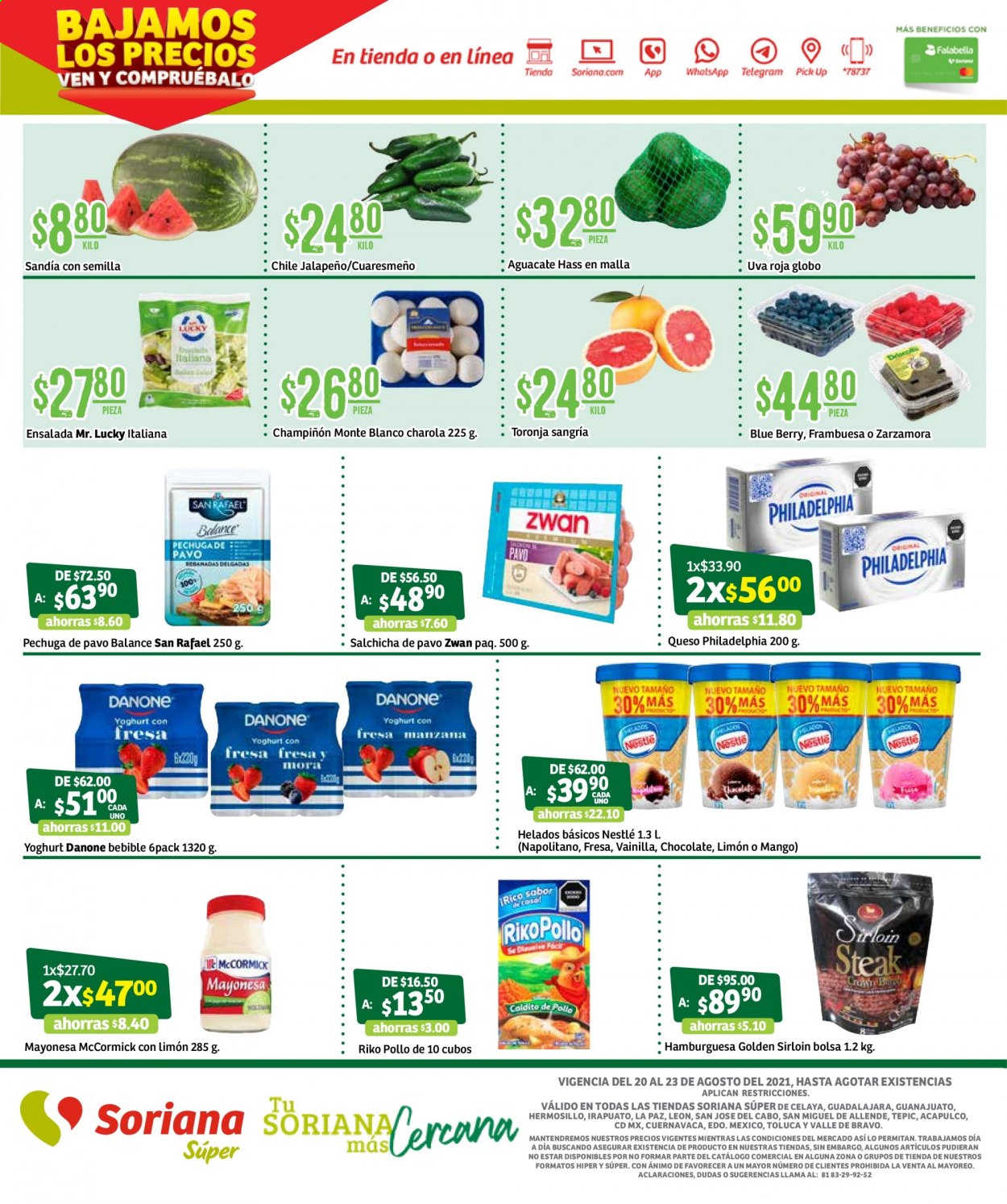 Catálogo Soriana Súper - 20.8.2021 - 23.8.2021. Página 2