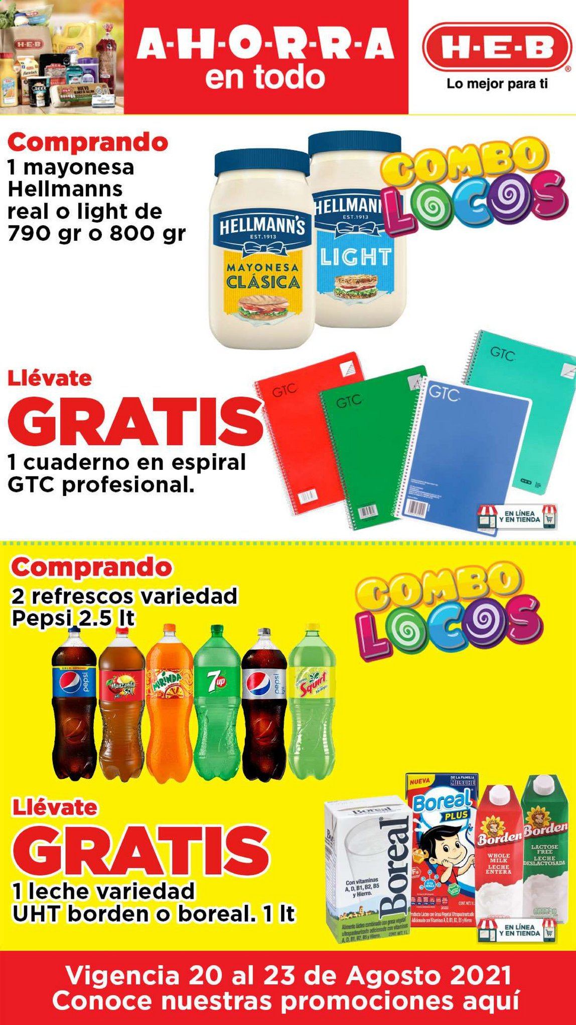 Catálogo H-E-B - 20.8.2021 - 23.8.2021. Página 1