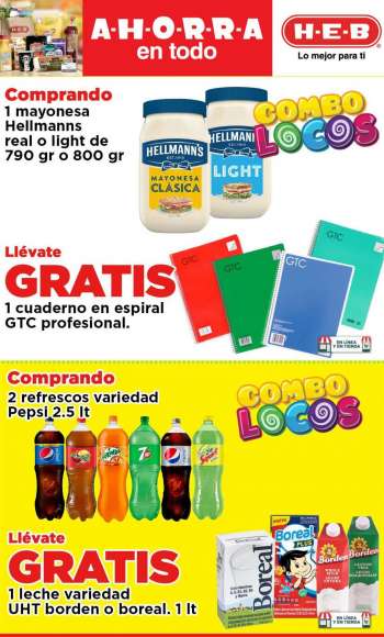 Folleto actual H-E-B - 20.8.2021 - 23.8.2021.